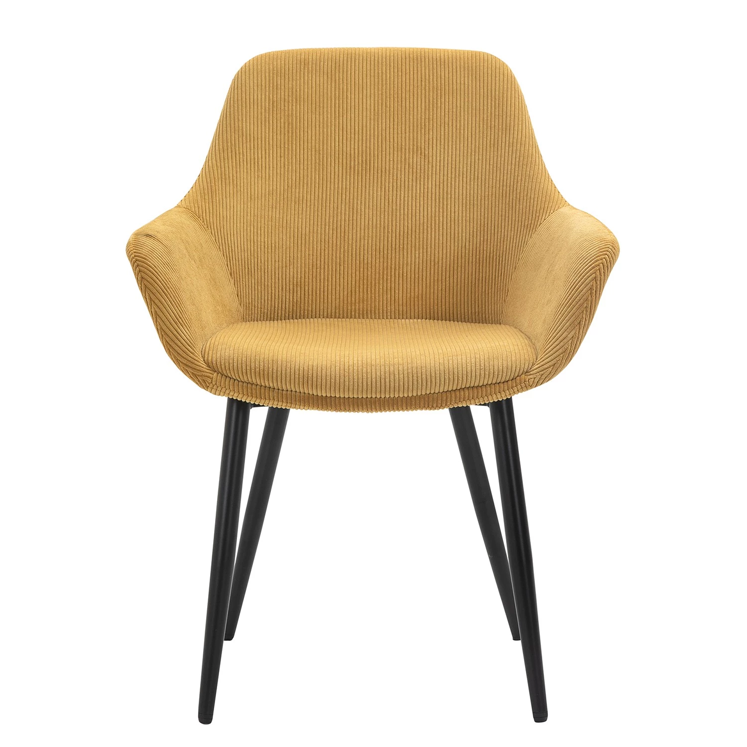 Loftscape Chaises à accoudoirs Morgedal (lot de 2) - Jaune melon 4 Loftscape Chaises à accoudoirs Morgedal (lot de 2) - Jaune melon – Image 2