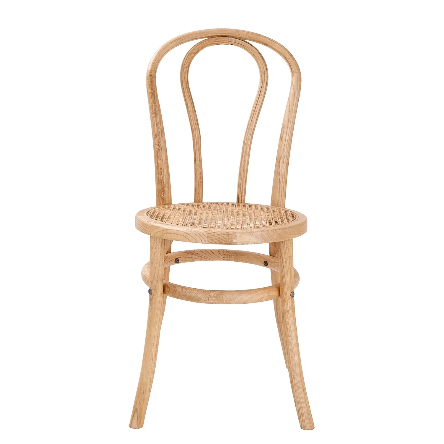 Butlers Chaises WIENER MELANGE (lot de 2) - Bois d’orme / Rotin - Naturel 7 Butlers Chaises WIENER MELANGE (lot de 2) - Bois d’orme / Rotin - Naturel – Image 5