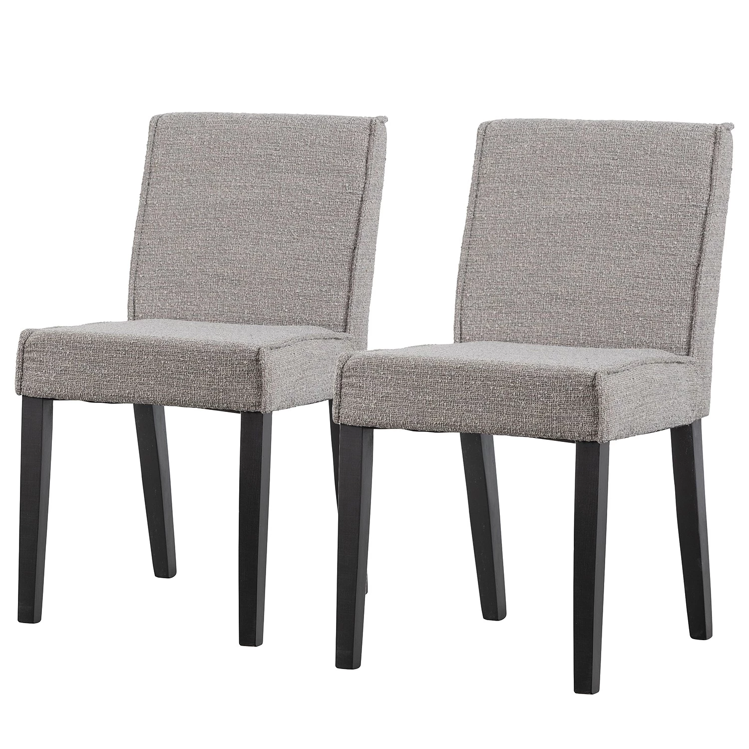 Loftscape Chaises capitonnées Skamby (lot de 2) - Gris fumé 3 Loftscape Chaises capitonnées Skamby (lot de 2) - Gris fumé