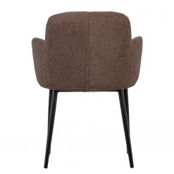 Loftscape Chaise à accoudoirs Volinia - Marron noix de coco -Chaises Soldes 2022 1000344499 220414 032 DETAILS P000000001000344499