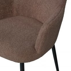 Loftscape Chaise à accoudoirs Volinia - Marron noix de coco -Chaises Soldes 2022 1000344499 220414 033 DETAILS P000000001000344499