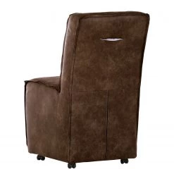 Red Living Chaise capitonnée Rachid - Cognac vintage -Chaises Soldes 2022 1000352052 220520 030 DETAILS P000000001000352052