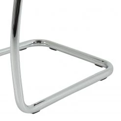 Loftscape Chaise cantilever La Paz - Imitation cuir / Métal - Chrome - Cappuccino - Lot de 4 22 Loftscape Chaise cantilever La Paz - Imitation cuir / Métal - Chrome - Cappuccino - Lot de 4 -Chaises Soldes 2022 1000352382 220610 082 DETAILS P000000001000352382