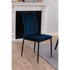 Loftscape Chaises capitonnées Glendive (lot de 4) - Bleu lagon -Chaises Soldes 2022 1000353348 220614 021 MOOD DETAILS P000000001000353348 mood