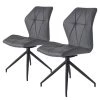 Loftscape Chaises capitonnées Frontera (lot de 2) - Gris -Chaises Soldes 2022 1000363994 220728 010 IMAGE P000000001000363994