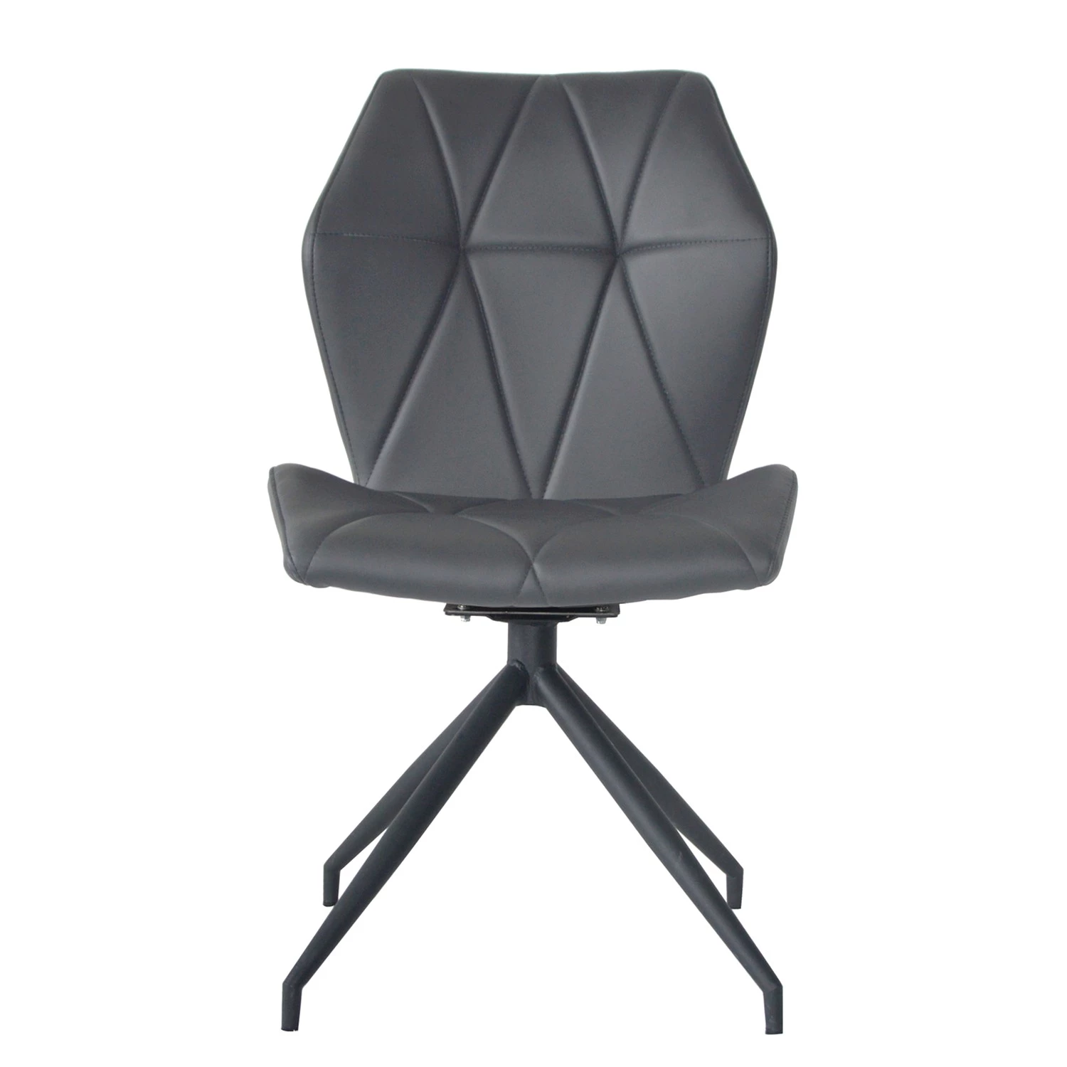 Loftscape Chaises capitonnées Frontera (lot de 2) - Gris 4 Loftscape Chaises capitonnées Frontera (lot de 2) - Gris – Image 2