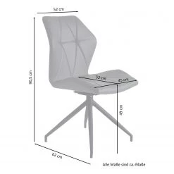 Loftscape Chaises capitonnées Frontera (lot de 2) - Gris 15 Loftscape Chaises capitonnées Frontera (lot de 2) - Gris -Chaises Soldes 2022 1000363994 220728 500 SKETCH DETAILS P000000001000363994 sketch