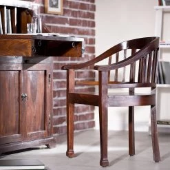 Butlers Chaise HOPKINS - Acacia / Manguier - Marron foncé -Chaises Soldes 2022 1000365707 220728 021 MOOD DETAILS P000000001000365707 mood