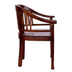 Butlers Chaise HOPKINS - Acacia / Manguier - Marron foncé -Chaises Soldes 2022 1000365707 220728 040 DETAILS P000000001000365707