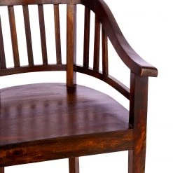 Butlers Chaise HOPKINS - Acacia / Manguier - Marron foncé -Chaises Soldes 2022 1000365707 220728 080 DETAILS P000000001000365707