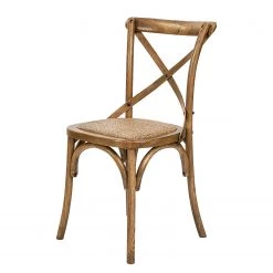 Butlers Chaise CROSS COUNTRY - Rotin - Blanc