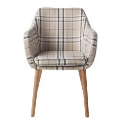 Mørteens Chaise à accoudoirs Leedy III - 1 chaise -Chaises Soldes 2022 armlehnenstuhl leedy iii webstoff eiche massiv 4406716