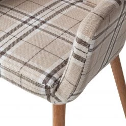 Mørteens Chaise à accoudoirs Leedy III - 1 chaise -Chaises Soldes 2022 armlehnenstuhl leedy iii webstoff eiche massiv 4406732