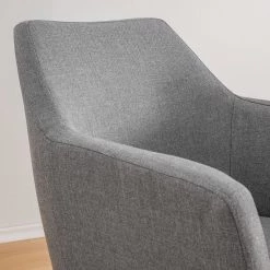 Mørteens Chaises à accoudoirs Nicholas XXL - Tissu Cors: Granite - 1 chaise -Chaises Soldes 2022 armlehnenstuhl nicholas xxl webstoff eiche massiv granit eiche 5118188