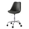 Mørteens Chaise pivotante Aledas - Tissu Cors: Gris foncé - Chrome brillant -Chaises Soldes 2022 buerodrehstuhl aledas ii webstoff metall 4851360