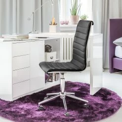 Mooved Chaise de bureau Marilyn - Imitation cuir - Noir 19 Mooved Chaise de bureau Marilyn - Imitation cuir - Noir -Chaises Soldes 2022 buerodrehstuhl marilyn kunstleder schwarz 3628345