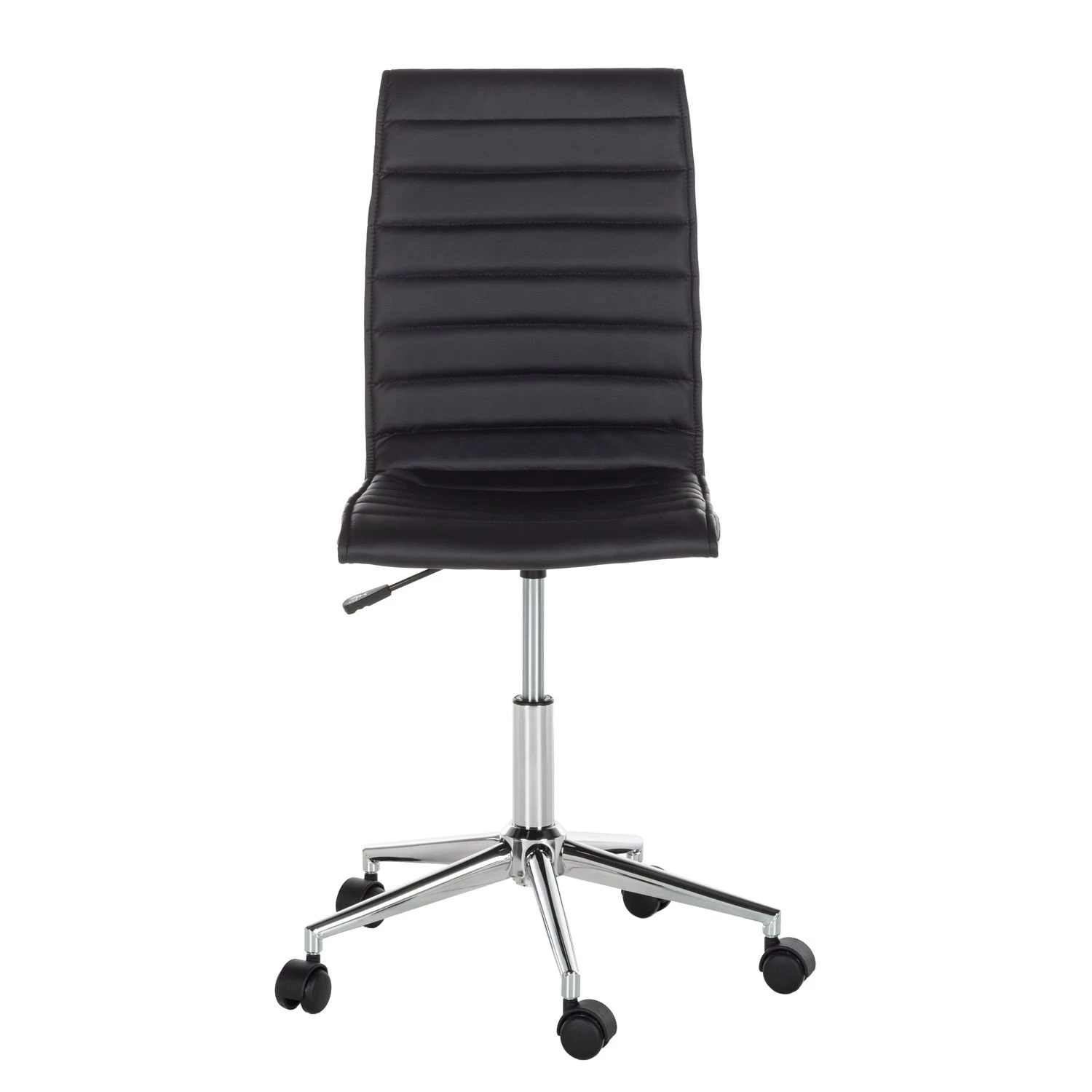 Mooved Chaise de bureau Marilyn - Imitation cuir - Noir 7 Mooved Chaise de bureau Marilyn - Imitation cuir - Noir – Image 5