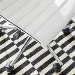 Mooved Chaise de bureau Marilyn - Imitation cuir - Blanc -Chaises Soldes 2022 buerodrehstuhl marilyn kunstleder weiss 4012900