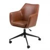 Mørteens Chaise de bureau Nicholas I - Marron vintage 1 Mørteens Chaise de bureau Nicholas I - Marron vintage -Chaises Soldes 2022 buerodrehstuhl nicholas i kunstleder metall vintage braun 4417968