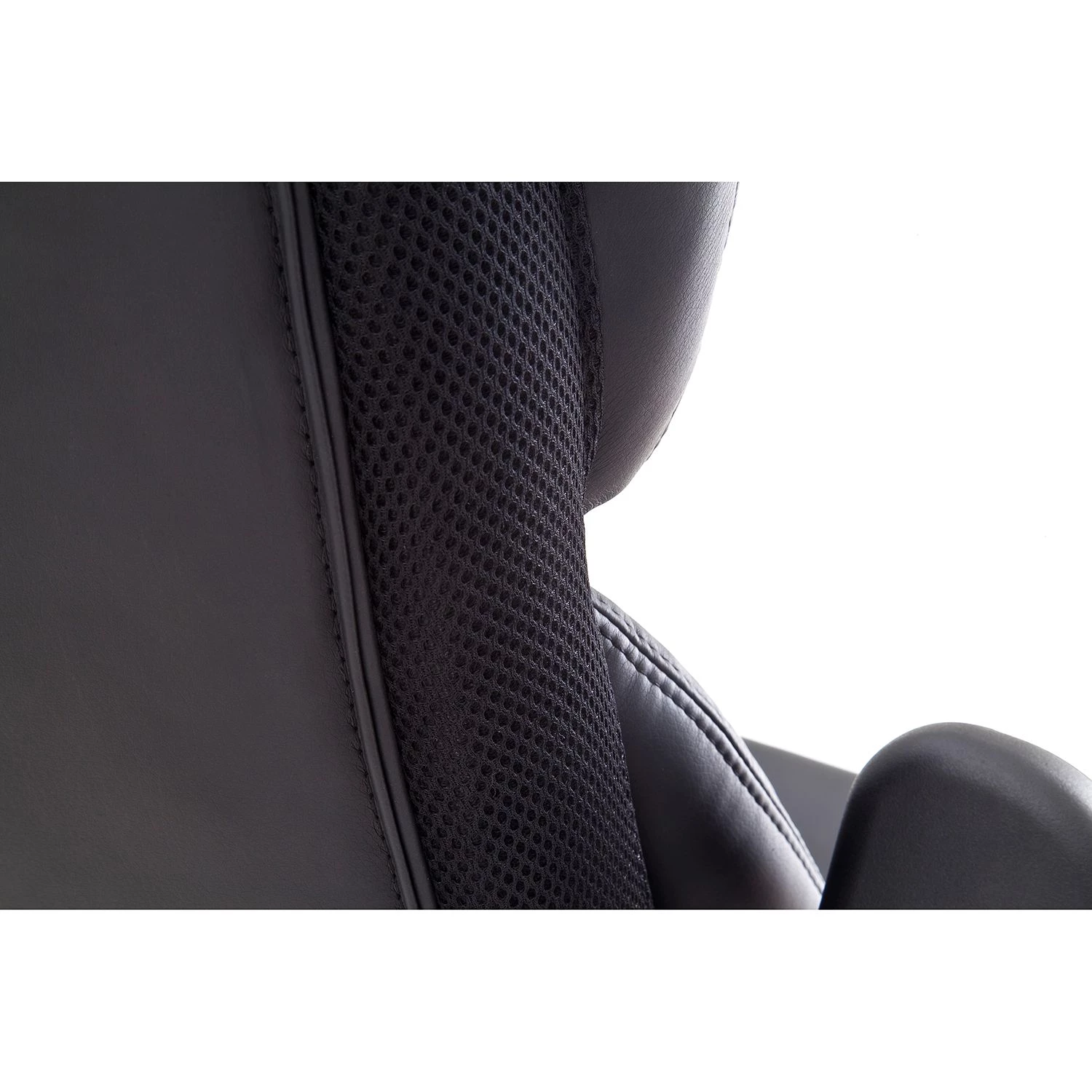 Fredriks Fauteuil de direction Deverre XXL - Imitation cuir - Noir / Argenté 15 Fredriks Fauteuil de direction Deverre XXL - Imitation cuir - Noir / Argenté – Image 13