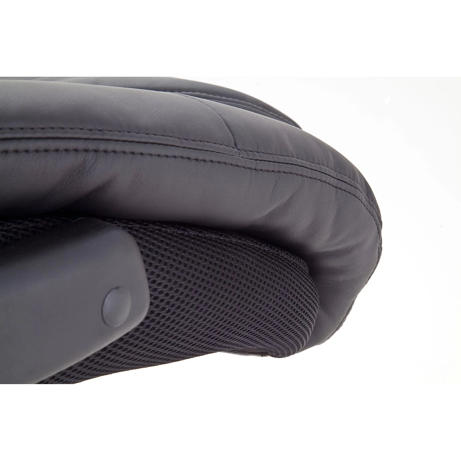 Fredriks Fauteuil de direction Deverre XXL - Imitation cuir - Noir / Argenté 16 Fredriks Fauteuil de direction Deverre XXL - Imitation cuir - Noir / Argenté – Image 14