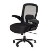 Fredriks Chaise de bureau pivotante Gandy XXL - Tissu / Métal - Noir -Chaises Soldes 2022 chefsessel gandy xxl mesh webstoff schwarz 5159256