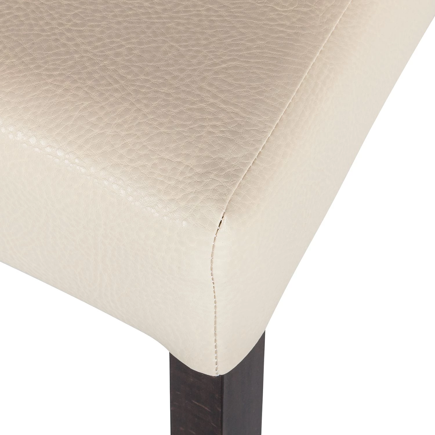 Ars Natura Chaises Flen (lot de 2) - Beige - Hêtre foncé 9 Ars Natura Chaises Flen (lot de 2) - Beige - Hêtre foncé – Image 7