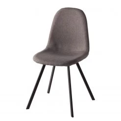Mooved Chaises Kallax I (lot de 2) - Tissu / Métal 12 Mooved Chaises Kallax I (lot de 2) - Tissu / Métal -Chaises Soldes 2022 esszimmerstuhl kallax i 2er set webstoff metall grau 4791640