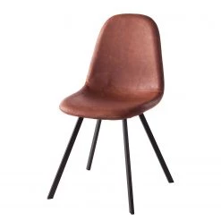 Ars manufacti Chaise capitonnée Kaland II - Lot de 2 -Chaises Soldes 2022 esszimmerstuhl kallax ii 2er set kunstleder metall 4791620