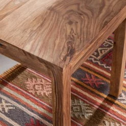 Wolf-Möbel Chaises Yoga (lot de 2) - Sheesham massif - Naturel -Chaises Soldes 2022 esszimmerstuhl yoga 2er set sheesham massiv natur 3373645