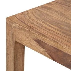 Wolf-Möbel Chaises Yoga (lot de 2) - Sheesham massif - Naturel -Chaises Soldes 2022 esszimmerstuhl yoga 2er set sheesham massiv natur 459459