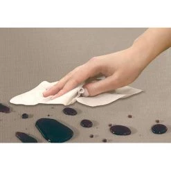 Ars Natura Chaises capitonnée Foxa (lot de 2) - Tissu / Hêtre massif - Hêtre - Taupe / Chêne -Chaises Soldes 2022 polsterstuhl demius 2er set webstoff taupe eiche 1935922