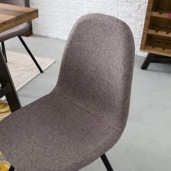 Mooved Chaises Kallax I (lot de 2) - Tissu / Métal 17 Mooved Chaises Kallax I (lot de 2) - Tissu / Métal -Chaises Soldes 2022 polsterstuhl kallax i 2er set webstoff metall grau 4983476