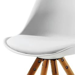 Norrwood Chaises Thirza (lot de 4) - Blanc -Chaises Soldes 2022 polsterstuhl thirza kunstleder kunststoff weiss 1284466