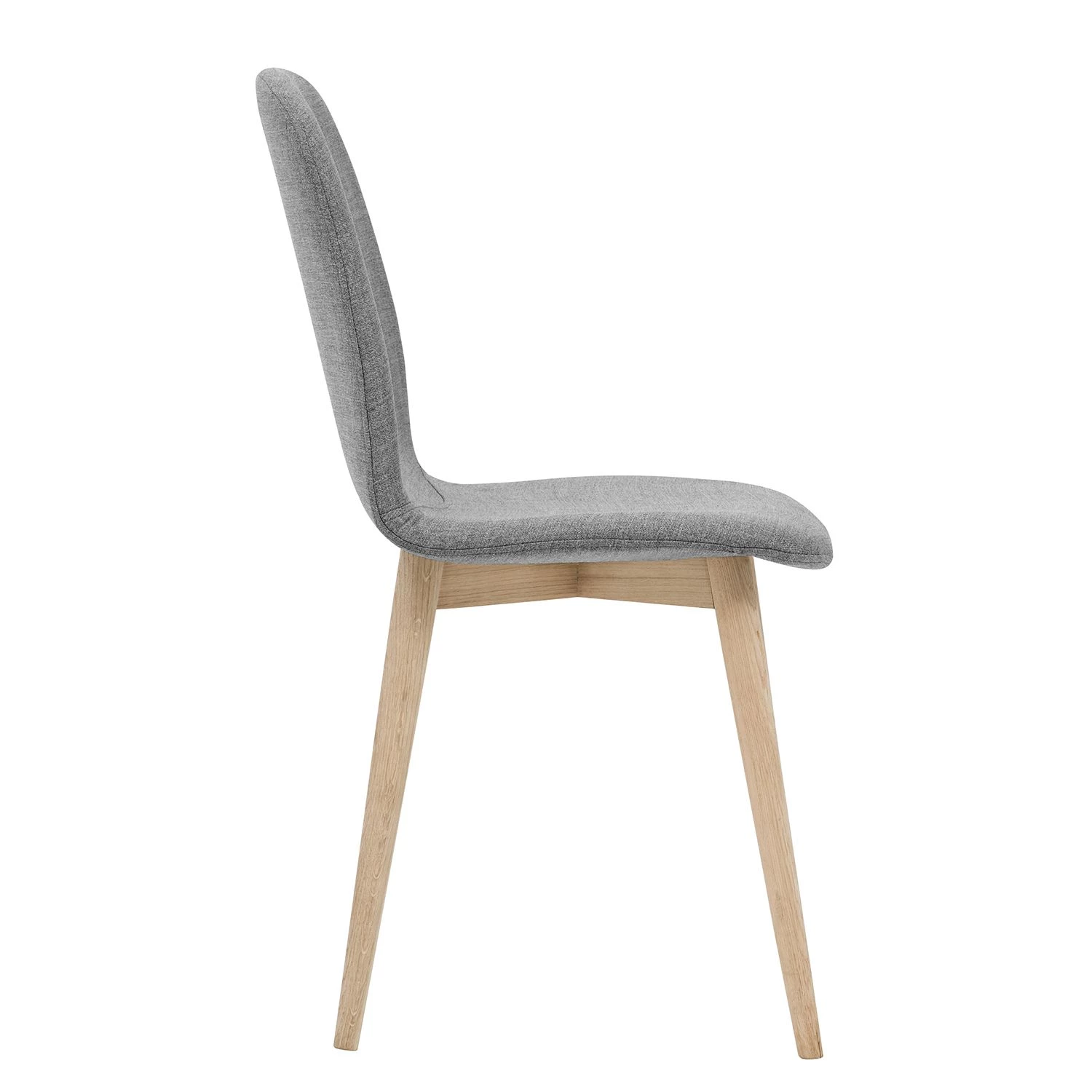 Studio Copenhagen Chaises rembourrées Helvig I (lot de 2) - Tissu Vesta : Gris foncé 5 Studio Copenhagen Chaises rembourrées Helvig I (lot de 2) - Tissu Vesta : Gris foncé – Image 3