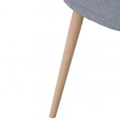 Studio Copenhagen Chaises Helvig III (lot de 2) - Tissu Vesta : Gris -Chaises Soldes 2022 stuhl helvig ii 2er set eiche teilmassiv 3890588