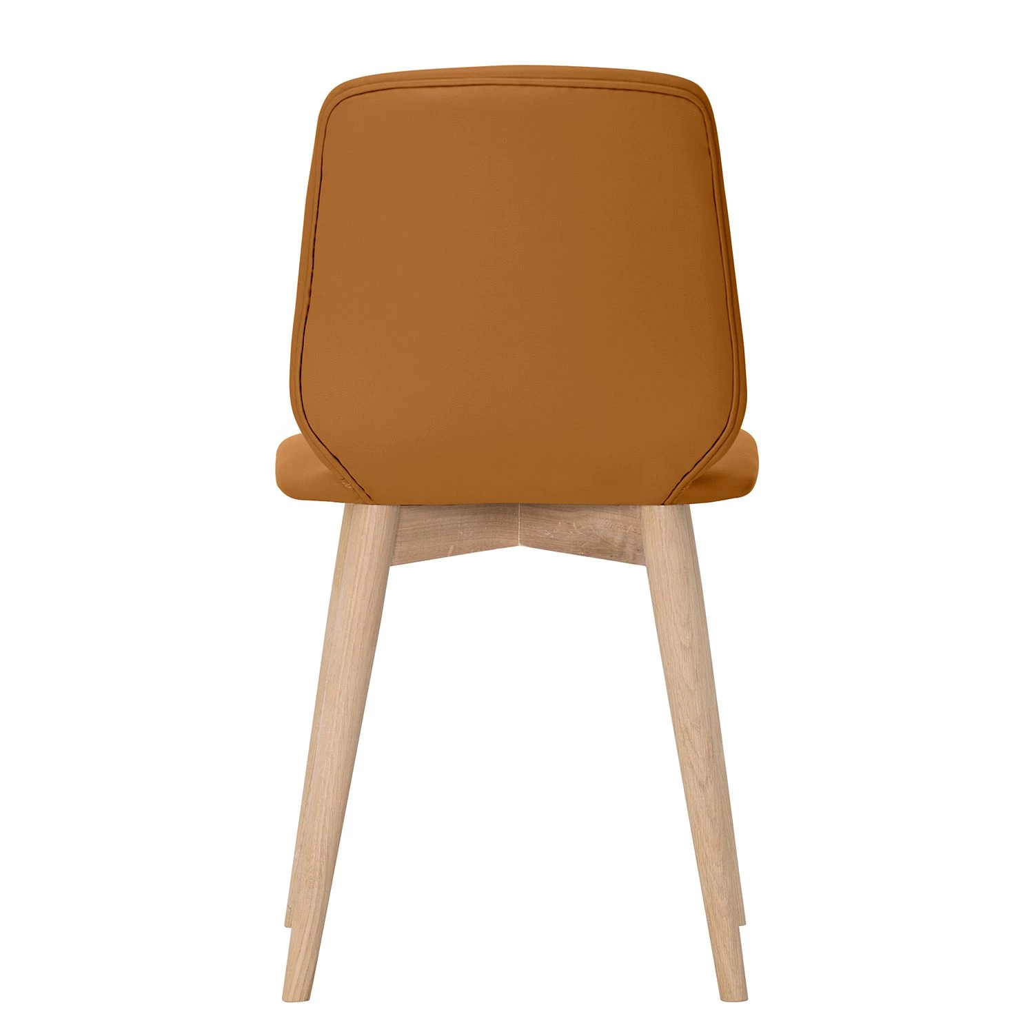 Studio Copenhagen Chaises Helvig II (lot de 2) - Cuir véritable Alvar : Cognac 6 Studio Copenhagen Chaises Helvig II (lot de 2) - Cuir véritable Alvar : Cognac – Image 4