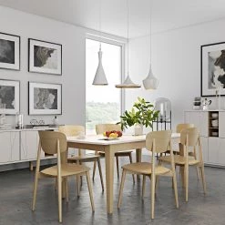 Temahome Chaises Ulvik (lot de 2) - Frêne -Chaises Soldes 2022 temahome speisen 05 01 2017 4319200