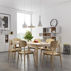 Temahome Chaises Ulvik (lot de 2) - Frêne -Chaises Soldes 2022 temahome speisen 05 01 2017 4319204